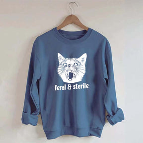 Feral and Sterile Cat Sweatshirt