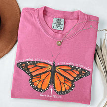 There Was Jesus Religious Butterfly T-Shirt