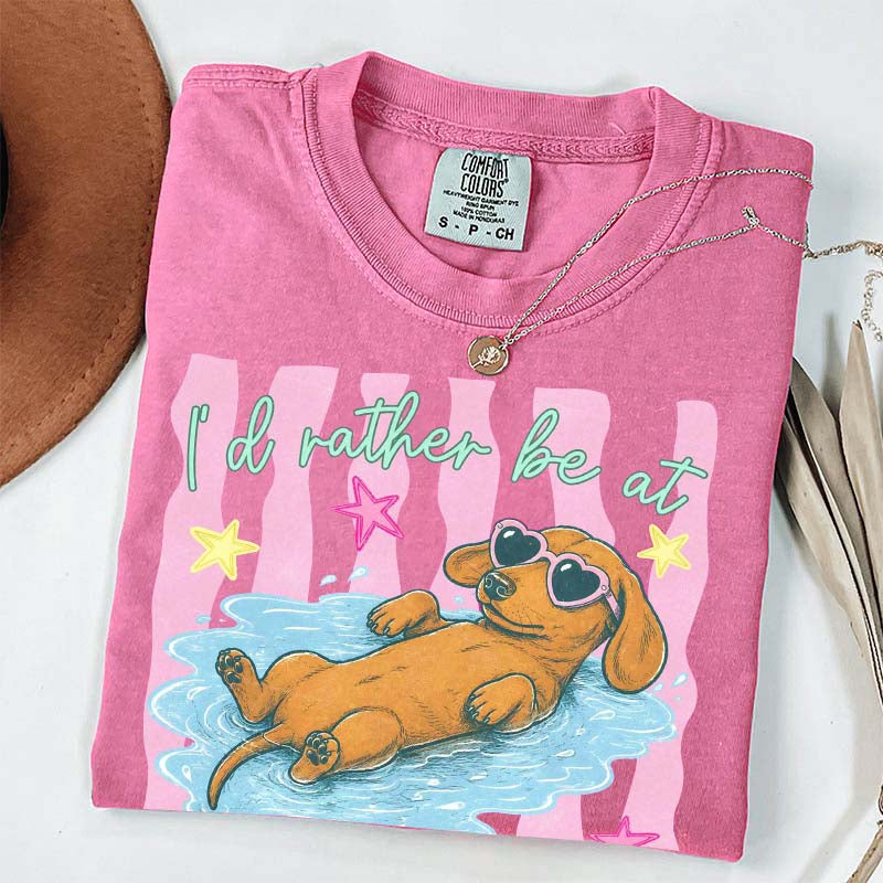 I'd Rather Be At The Lake T-Shirt