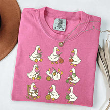 Cute Goose Crocheting T-Shirt