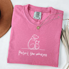 Protect Animals Dog Cat Lover T-Shirt