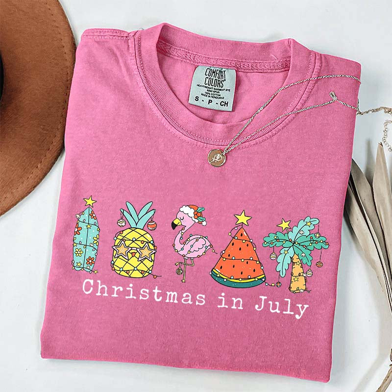 Christmas In July Xmas T-Shirt