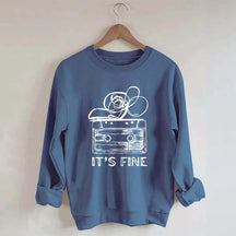 Retro Cassette Tape 90s Music Sweatshirt