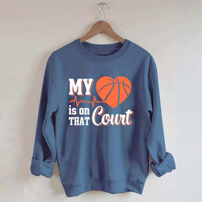 My Heart Is On That Count Sweatshirt