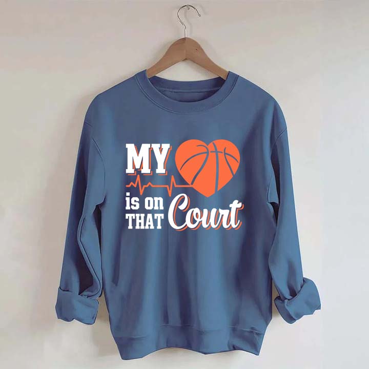 My Heart Is On That Count Sweatshirt