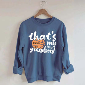 Custom Basketball Name & Number Sweatshirt