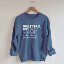 Volleyball Girl Team Sweatshirt