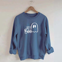 Cute Hey Boo Halloween Sweatshirt