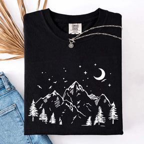 Minimalist Mountain Hiking T-Shirt