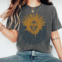Vintage Mystical Celestial Sun T-Shirt