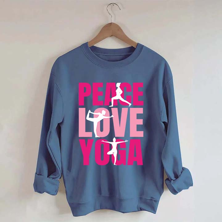 Yoga Is The Journey Back To Yourself Sweatshirt