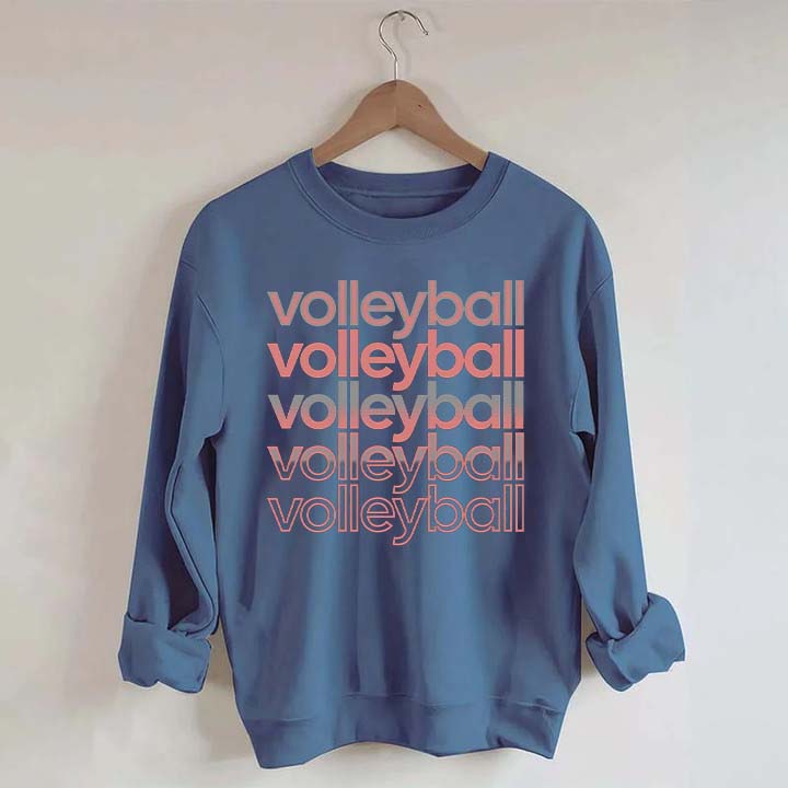 Cute Volleyball Retro Sweatshirt