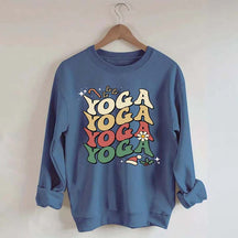 Yoga Christmas Instructor Sweatshirt