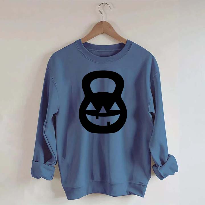 Kettlebell Pumpkin Sweatshirt