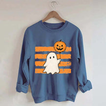 Horror Ghost Halloween Sweatshirt