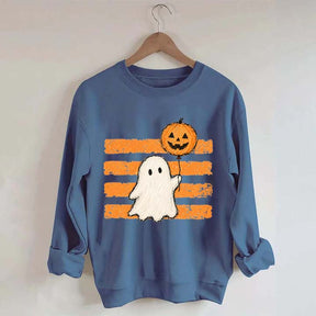 Horror Ghost Halloween Sweatshirt