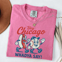 Hey Chicago Funny Baseball T-Shirt