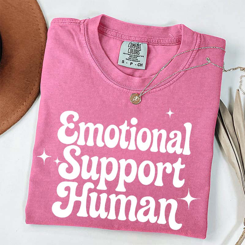 Emotional Support Human Minimalist T-Shirt
