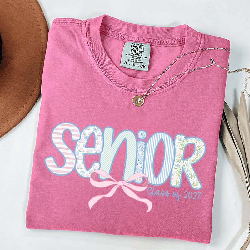 Cute Senior 2027 Comfort Colors T-Shirt