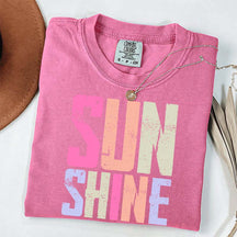 Distressed Beach Mom Sunshine T-Shirt