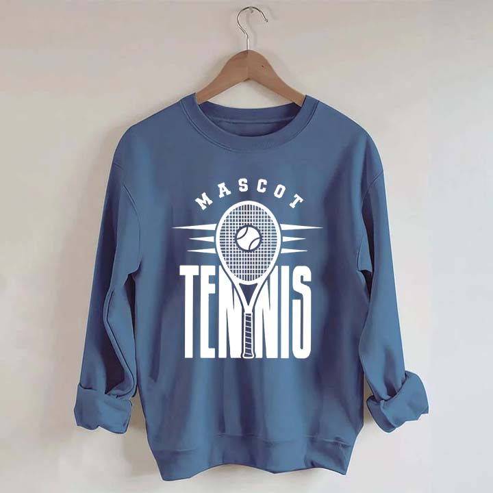 Tennis Mascot Team Sweatshirt