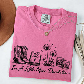 Dandelion Comfort Colors Graphic Western T-Shirt