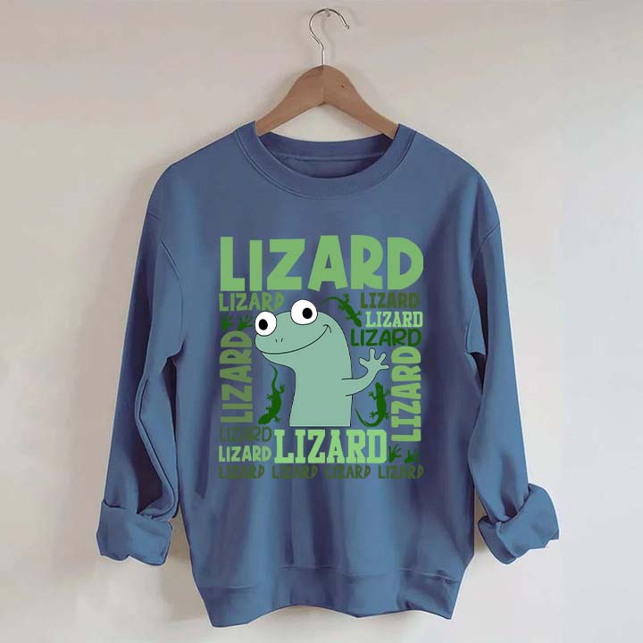 Lizard Lizard Funny Gecko Sweatshirt