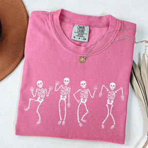 Comfort Colors Minimalist Dancing Skeleton T-Shirt