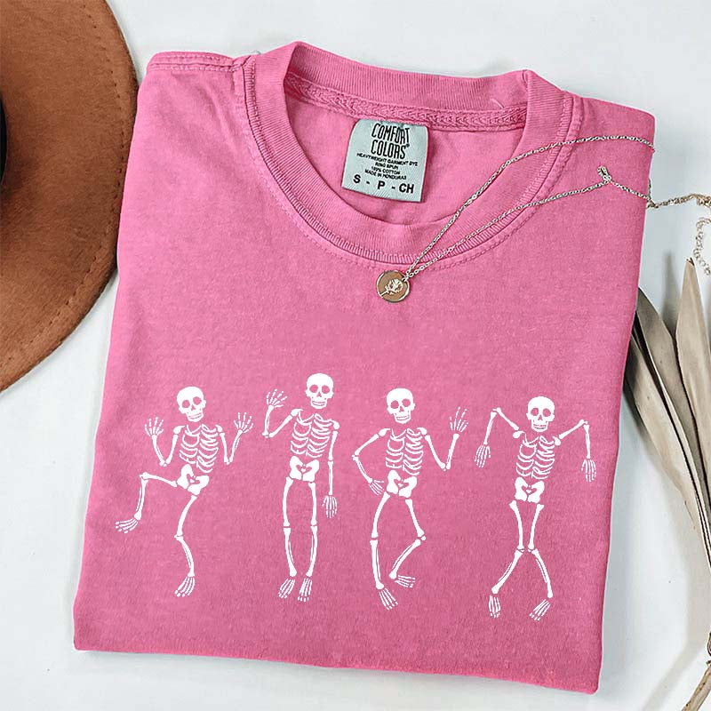 Comfort Colors Minimalist Dancing Skeleton T-Shirt
