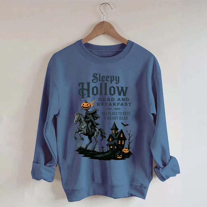 Sleepy Hollow Halloween Horse Sweatshirt