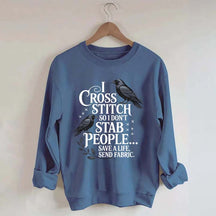 Cross Stitching Gift for Mom Sweatshirt