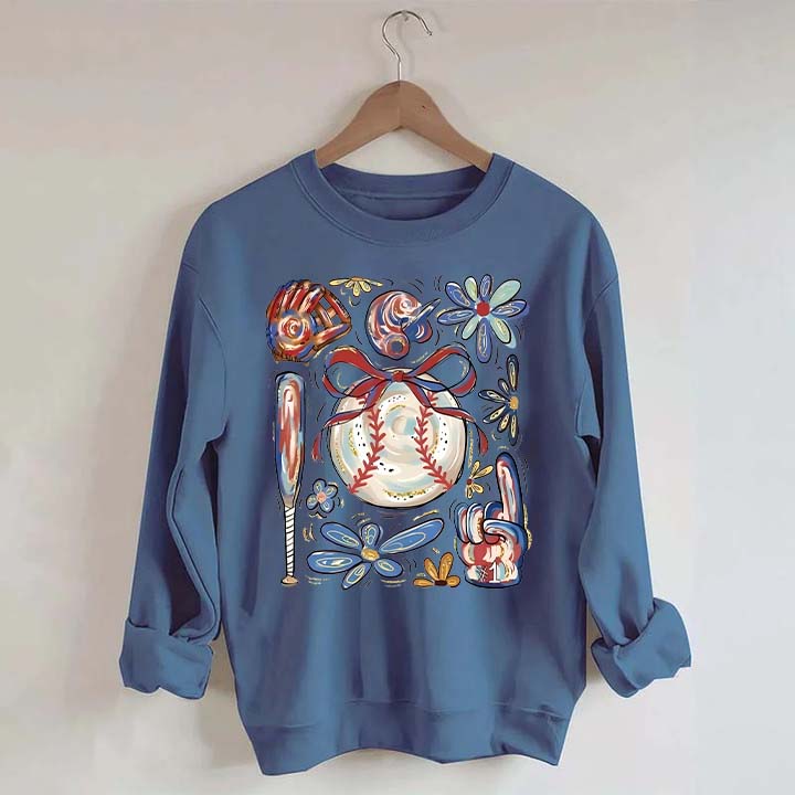 Baseball Tis The Season Sweatshirt