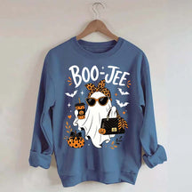 Coquette Ghost Leopard Cute Sweatshirt