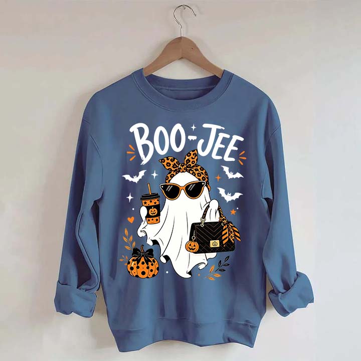 Coquette Ghost Leopard Cute Sweatshirt