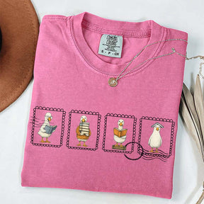 Silly Goose Teacher Book T-Shirt