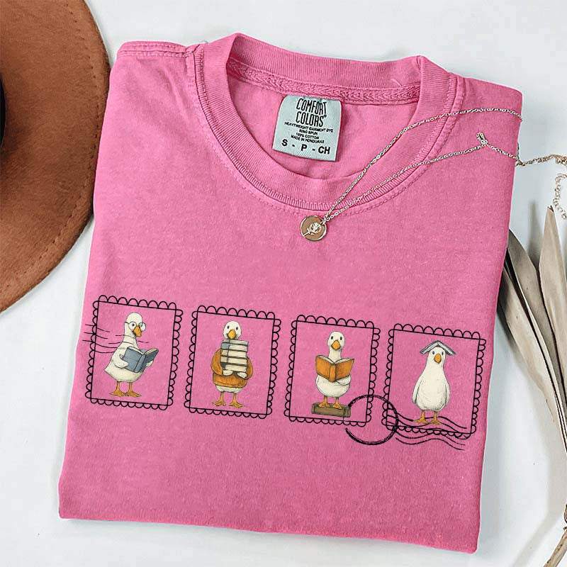 Silly Goose Teacher Book T-Shirt