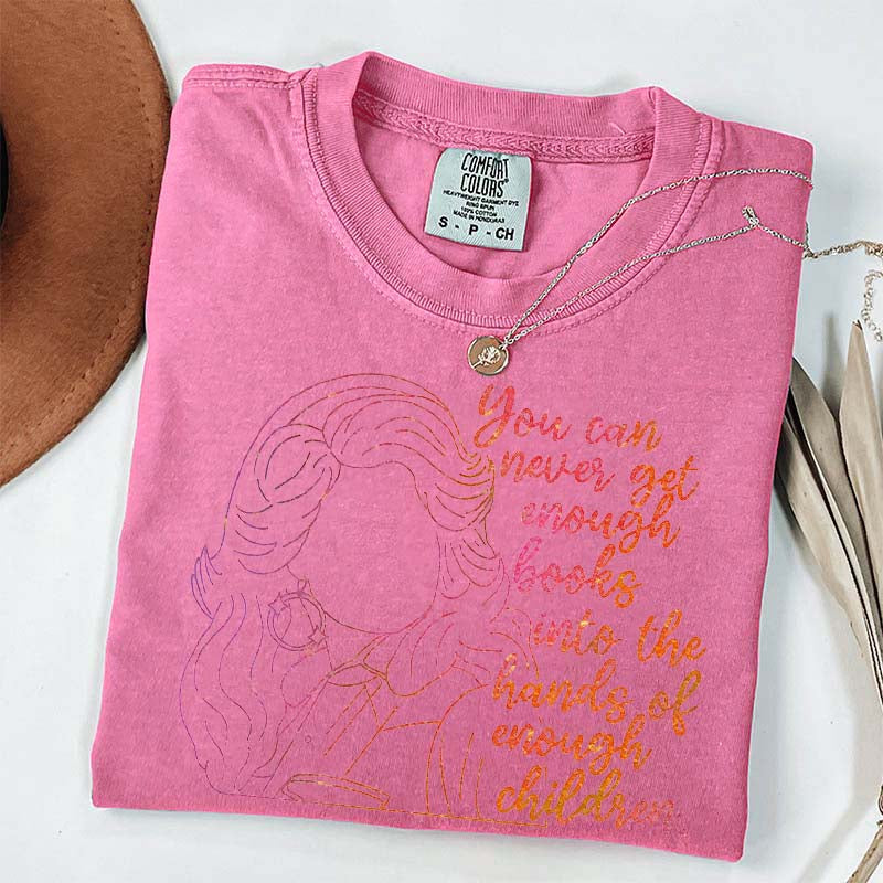 Book Dolly Parton Reading Enthusiast T-Shirt