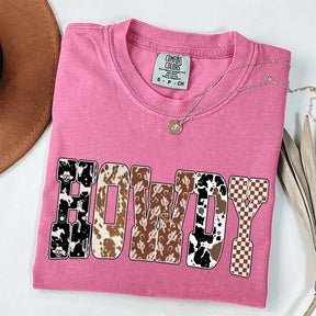 Comfort Colors Howdy Cowgirl Cute T-Shirt