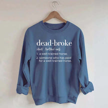 Women's Horse Horseback Riding Sweatshirt
