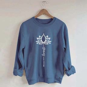 Namaste Floral Yoga Sweatshirt