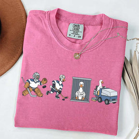 Goose Hockey Team Comfort Colors T-Shirt