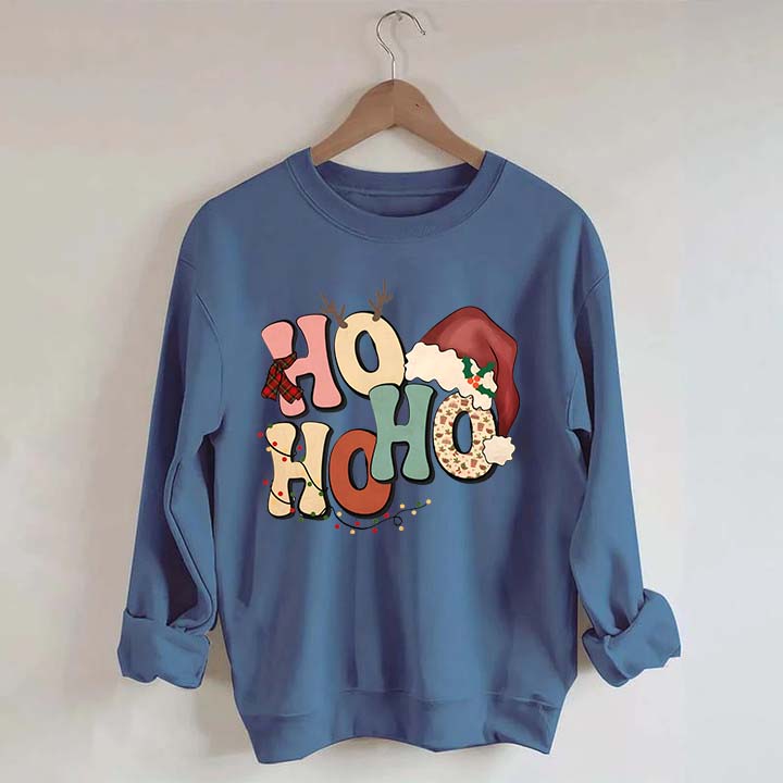 Adorables Christmas Ho Ho Ho Sweatshirt