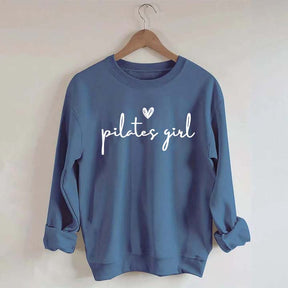 Yoga Workout Cute Pilates Girl Sweatshirt