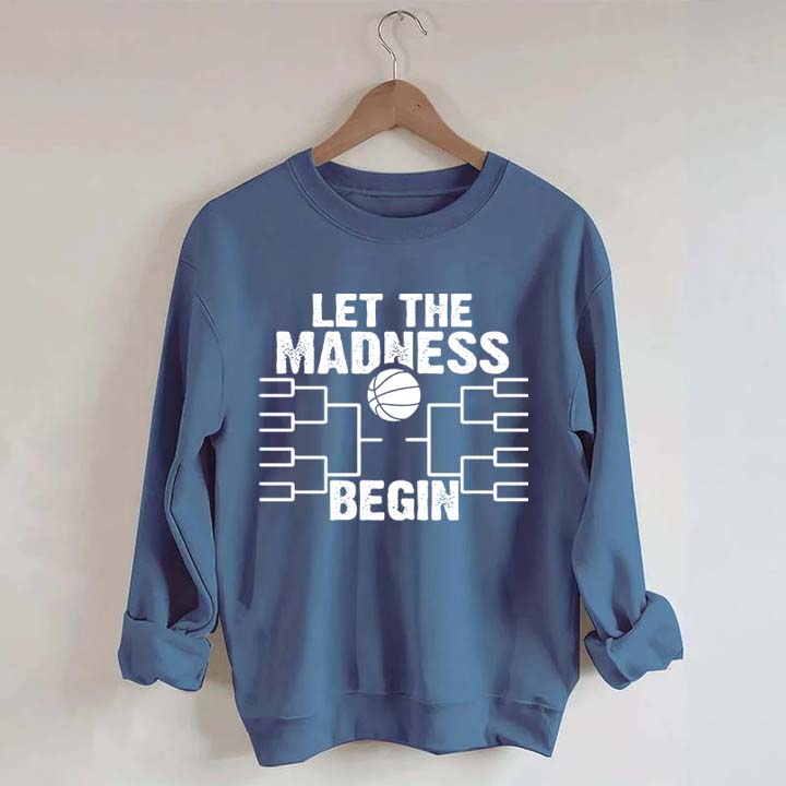 March Madness Basketball Tournament Sweatshirt