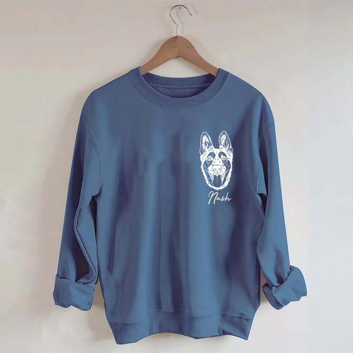 Custom Pet Portrait Sweatshirt