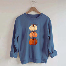 Watercolor Fall Pumpkin Harvest Sweatshirt