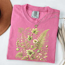 Botanical Fern & Wildflowe T-Shirt