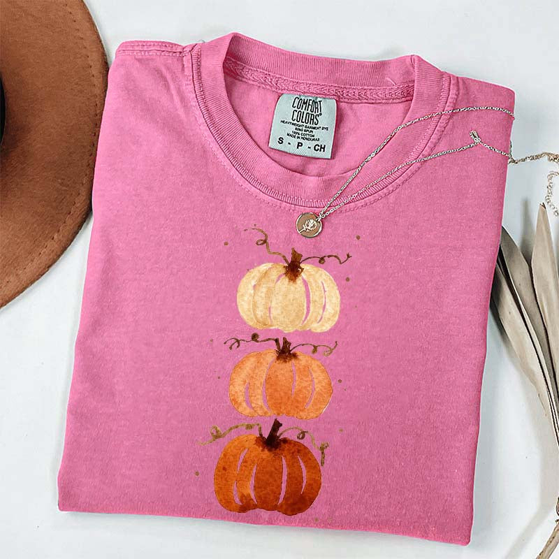 Cute Watercolor Pumpkin T-Shirt