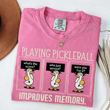 Pickleball Player Comfort Colors T-Shirt