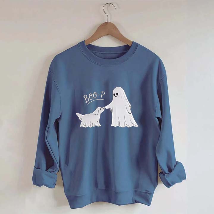 Boo-p Ghost Dog Sweatshirt